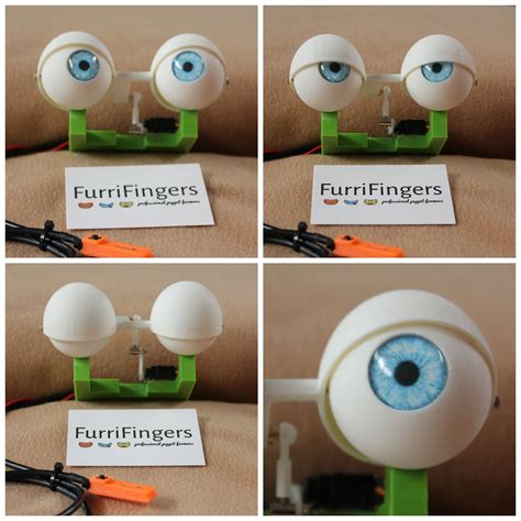Animatronic Blinking Eyes For Puppets Furrifingers Puppets Diy