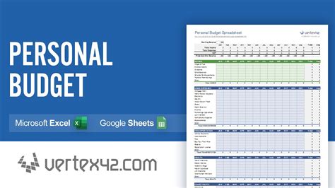 Maybe you would like to learn more about one of these? How to use the Personal Budget Spreadsheet - YouTube
