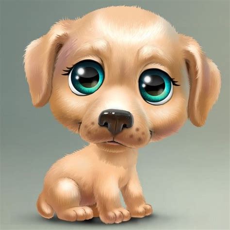 Karykatury Szczeniąt Puppy Art Baby Dogs Cute Animal Pictures