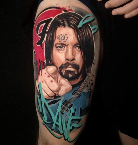 Dave Grohl Tattoos Tattoo Queen Kat Von D On Inking Lemmy Green Day