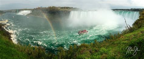 Double Rainbow Over Niagara Falls Niagara Falls Ontario Canada