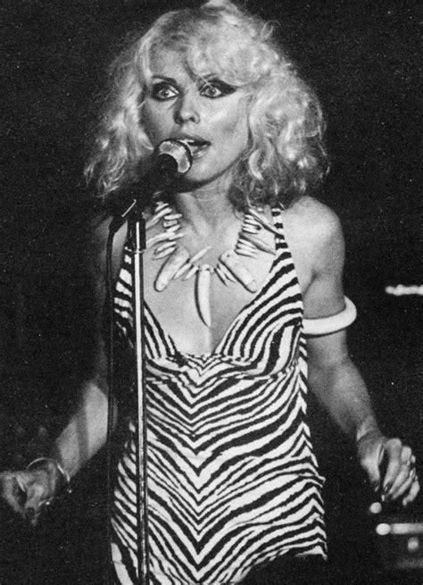 Blondies Debbie Harry Gets Wild Probably Taken At Maxs Kansas City In 1976 Deborah Ann Harry
