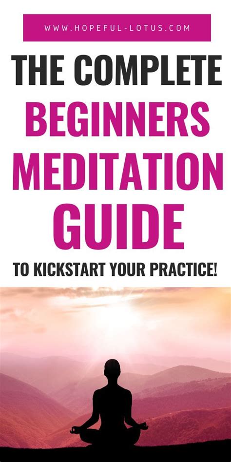The Beginners Meditation Guide Learn To Meditate In 11 Steps