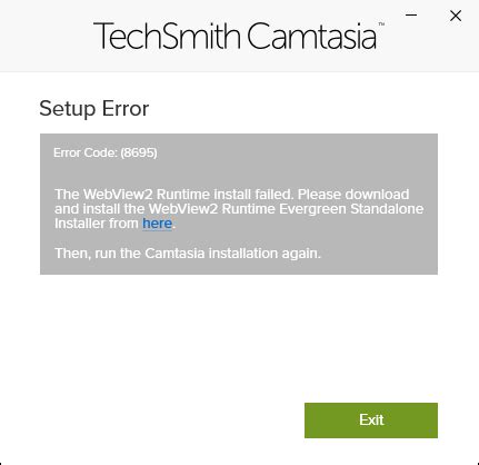 Insert the proxy ip (you can put in the host name of the proxy server instead if you wish) insert the port used for the proxy server. Setup Error 8695 When Installing Camtasia - TechSmith Support