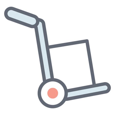 Hand Truck Free Icon