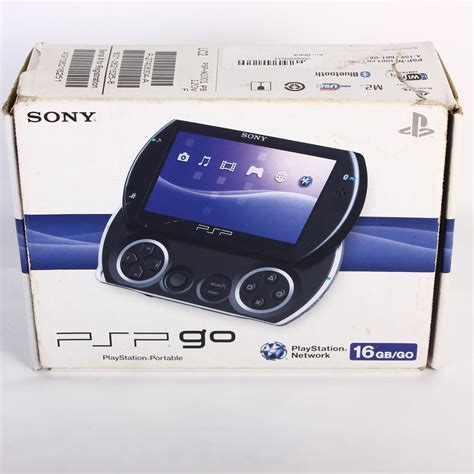 Sony Psp Go Handheld Black 16gb Video Game Console Psp N1001 Original
