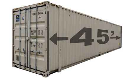 45 High Cube Container Alabama Containers