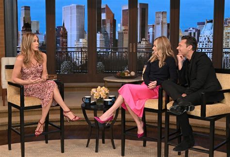 Jennifer Aniston Blossoms In Florals On ‘live With Kelly And Ryan