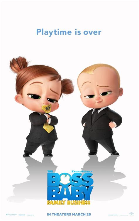 Watch the official trailer for the boss baby 2: Poster And Trailer For THE BOSS BABY: FAMILY BUSINESS ...