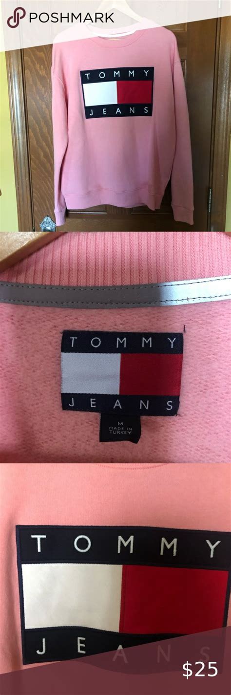 Tommy Hilfiger Tommy Jeans Pink Sweatshirt Tommy Jeans Pink