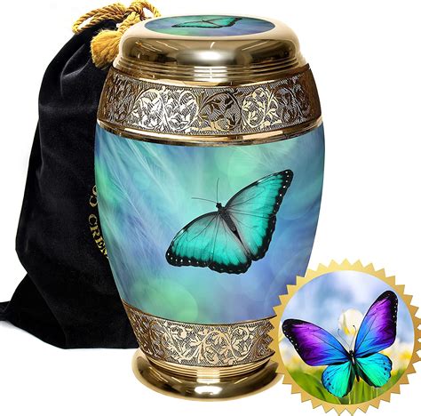 Bokeh Butterfly Cremation Urns For Ashes Adult Female For