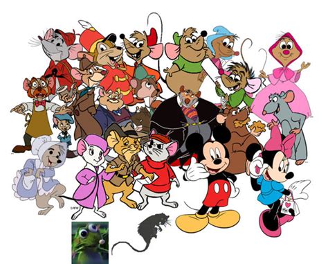 Disney Mice And Rats By Genarmatiz On Deviantart