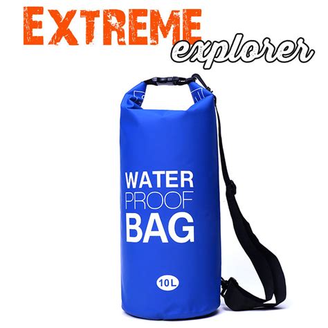 10l Waterproof Dry Bag Water Proof Outdoor Sack Kayak Boat Duffle Backpack