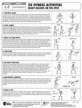 List Of Physical Fitness Exercises Images