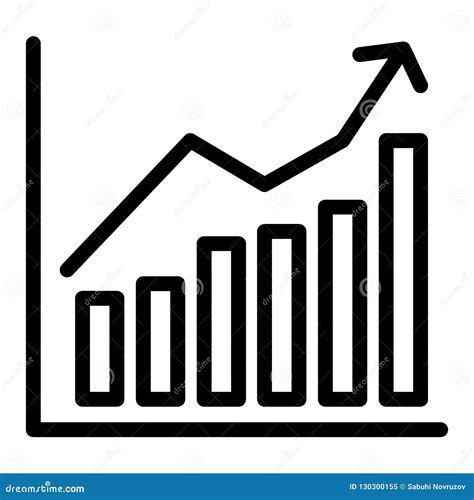 3d Increase Chart Stock Photography 18897950