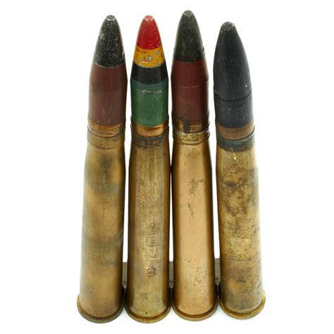 Original Us Wwii Bofors 40mm Gun Shells With Clip International