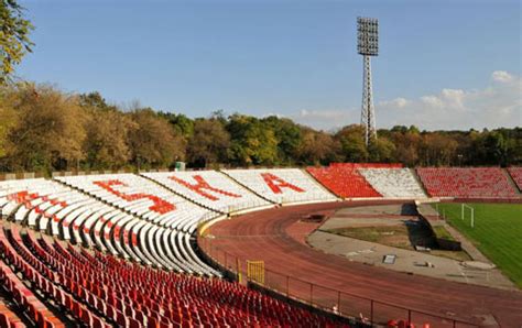 12000 sitzplätze (stehplätze unbekannt ). Cska Sofia Stadium - General view of the Bulgarian Army ...