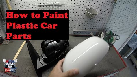 How To Paint Plastic Car Parts Youtube