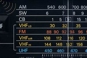 Shortwave Radio Frequencies And Bands With Country List Radio Fidelity