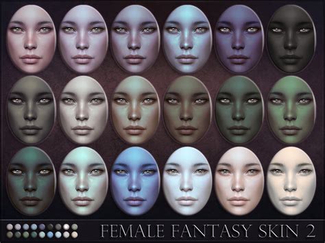 The Sims Resource Female Fantasy Skin 2 Cleavage Detail