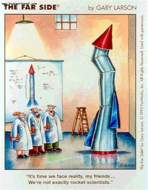 Rocket Science Cartoons The Far Side Gary Larson