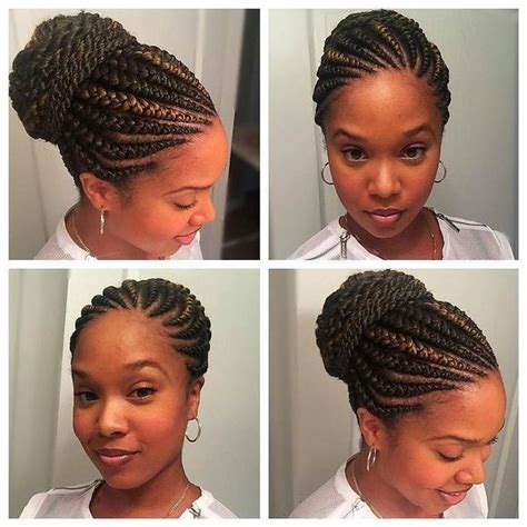 Separate your hair into sections and then style them to make an artistic bun like this one by chris appleton. Natural Hair Updos, Best Natural African american Hairstyles