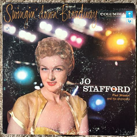 Jo Stafford Vinyl Records Record Collection Vinyl Record Art