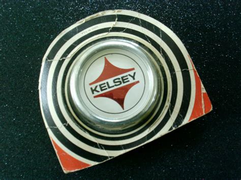 Vintage Kelsey Hayes Wheel Center Caps