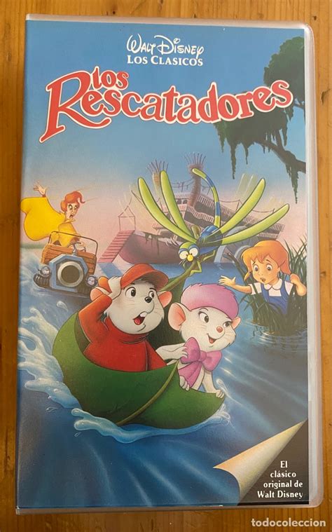 Vhs Los Rescatadores Disney Comprar Películas De Cine Vhs En