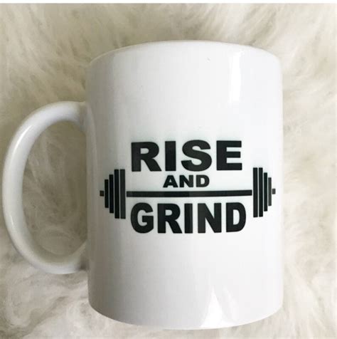 Rise And Grind Coffee Mug Etsy