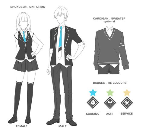Uniforms By Shokusen Admin On Deviantart
