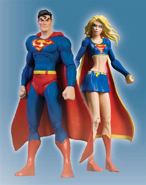 Supermanbatman Supergirl Action Figure Collector Set Raving Toy