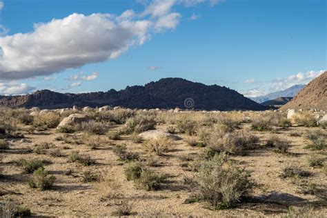 Rocky Desert Landscape In Sierra Nevada Alabama Hills Stock Photo