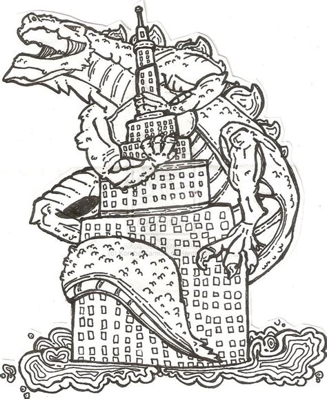 Godzilla Coloring Pages To Download And Print For Free Coloring Home