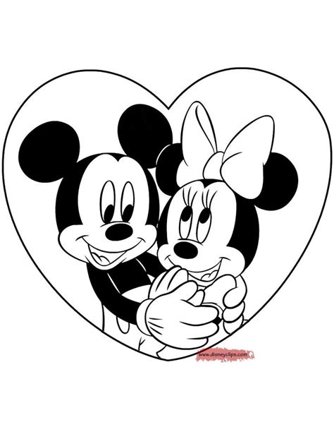 Mickey And Minnie Coloring Pages Mickey And Minnie Coloring Page Cosmo