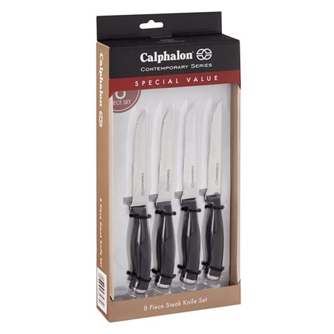 Calphalon Contemporary 8 Pc Steak Knife Set Calphalonusastore