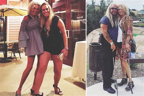 Dog The Bounty Hunters Fiancée Francie Frane Shows Off Long Legs In