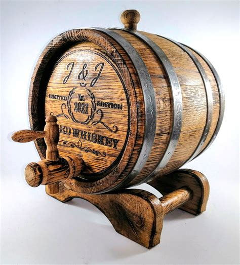 Bourbon Barrel Personalized Whiskey Barrel Wood Whiskey Barrel