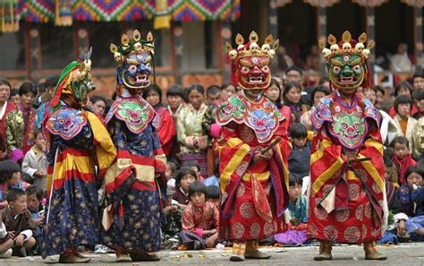 State Dance Of Sikkim Mask Dance