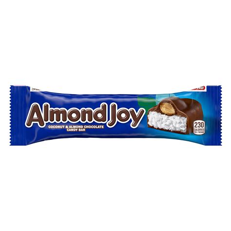 Almond Joy Milk Chocolate Coconut Almond Standard Size 161oz Candy Bar