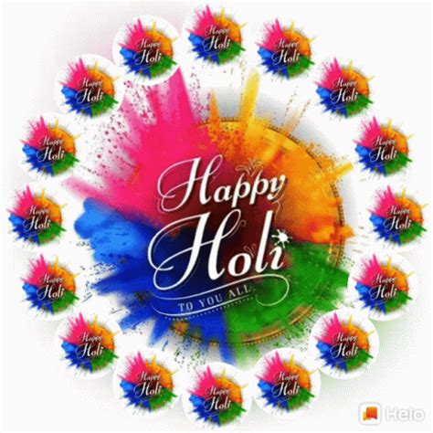 Happy Holi Colorful Foods 