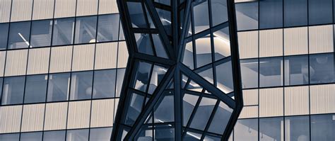 Download Wallpaper 2560x1080 Building Facade Architecture Glass