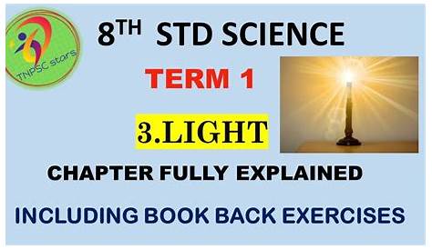 grade 8 science light