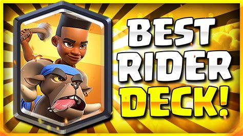 Best Ram Rider Deck To Dominate In Clash Royale 2022 🏆 Youtube