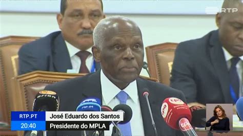 José Eduardo Dos Santos Anunciou Congresso Extraordinário Do Mpla
