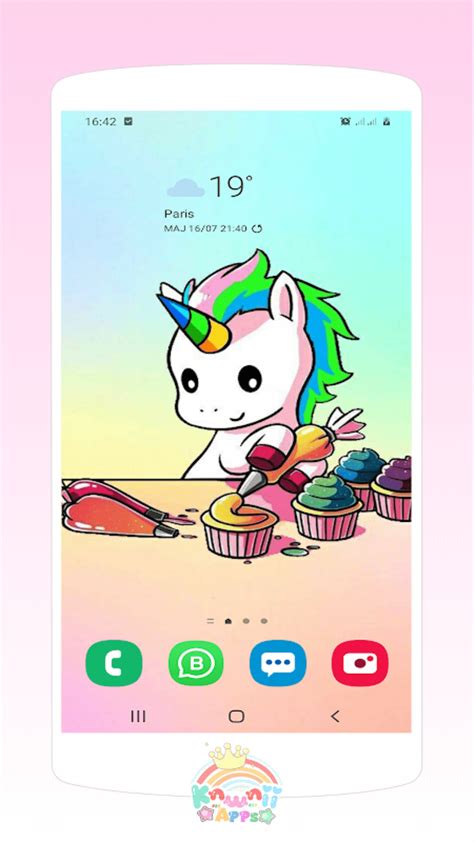 Kawaii Unicorn Wallpapers Cute Background Apk Für Android Download
