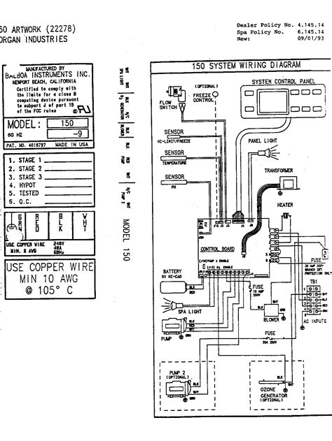 Spa Pump Schematic