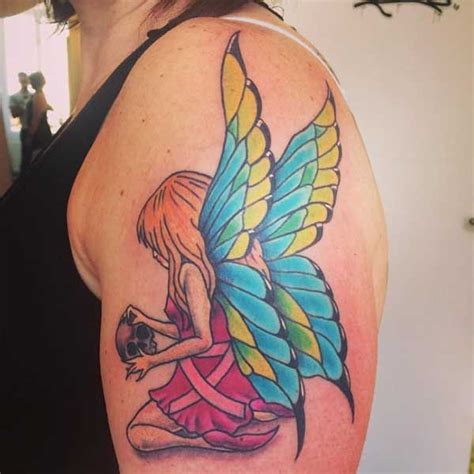 Angel Fairy Arm Tattoo Angel Tattoo Tattoo Models Tattoos