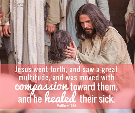 Matthew 1414 Lds Scripture Of The Day