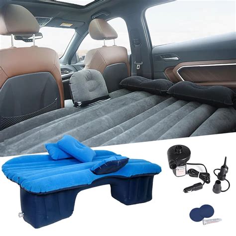 Car Inflatable Mattress Seat Travel Bed Air Bed Cushion Outdoor Travel Beds Sex Bed Sofa With